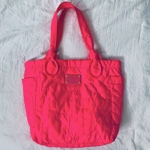 Marc by Marc Jacobs Fuchsia Quilted Nylon Tote Bag
 NWOT